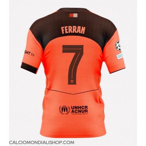 Maglie da calcio Barcelona Ferran Torres #7 Terza Maglia 2025-26 Manica Corta